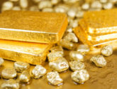 gold bars and nuggets